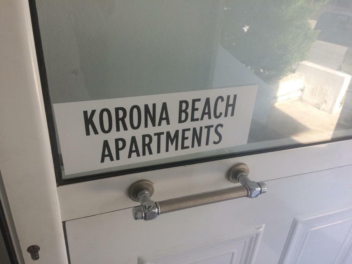 Korona Beach Apartments II Rethymno  Bagian luar foto